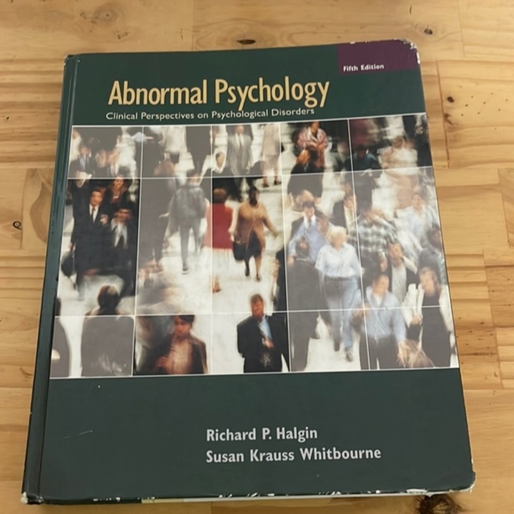Abnormal Psychology : Clinical Perspectives on Psychological Disorders by Susan
